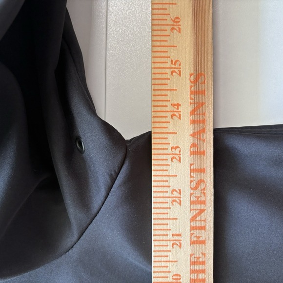 Ralph Lauren LRL Mens Size L Overcoat Jacket Dress Coat Black Front Pockets - Picture 9 of 12